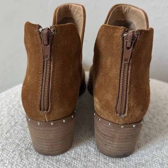 Steve Madden detected bootie in chestnut suede size 10 - Picture 5 of 7